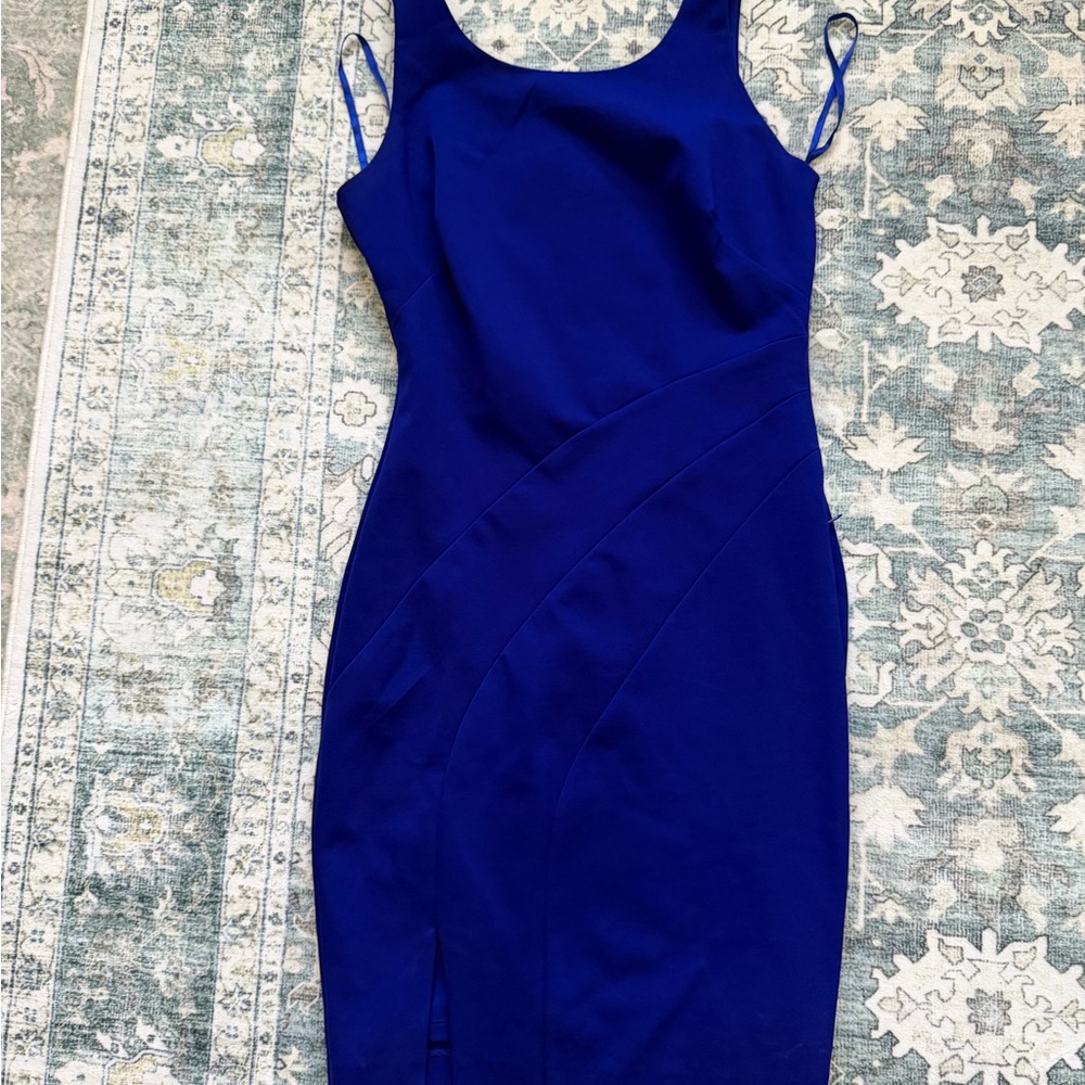Ralph Lauren Elegant Blue Sleeveless Dress